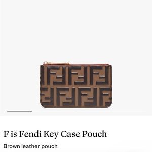 F is fendi card holder key wallet